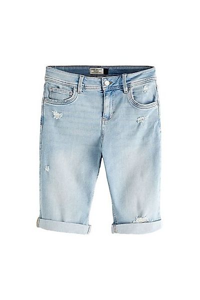 Next Jeansshorts Knielange Jeansshorts – Kurzgröße günstig online kaufen