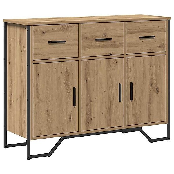 vidaXL Sideboard Sideboard Eiche handwerklich 97 günstig online kaufen