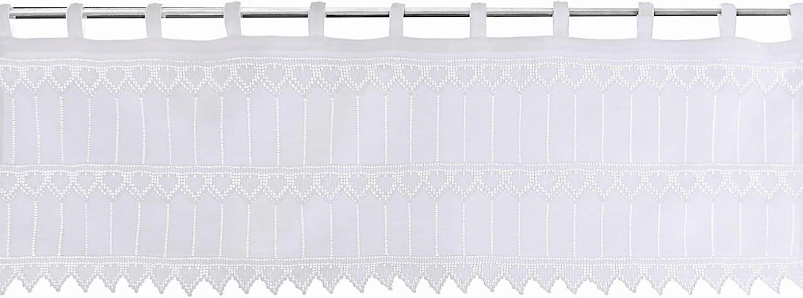 HOSSNER - ART OF HOME DECO Querbehang "Achensee" Schlaufen 1 Stk. tlg. günstig online kaufen