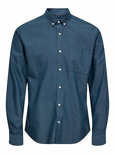 ONLY & SONS Langarmhemd ONSALVARO SLIM günstig online kaufen