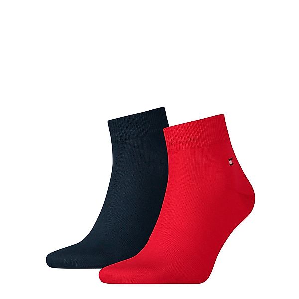 Tommy Hilfiger Kurzsocken TH MEN QUARTER 2P (2 Paar) weicher, elastischer R günstig online kaufen
