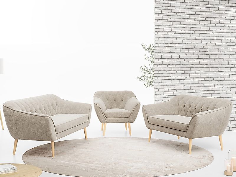 MKS MÖBEL Sofa PIRS 3 2 günstig online kaufen