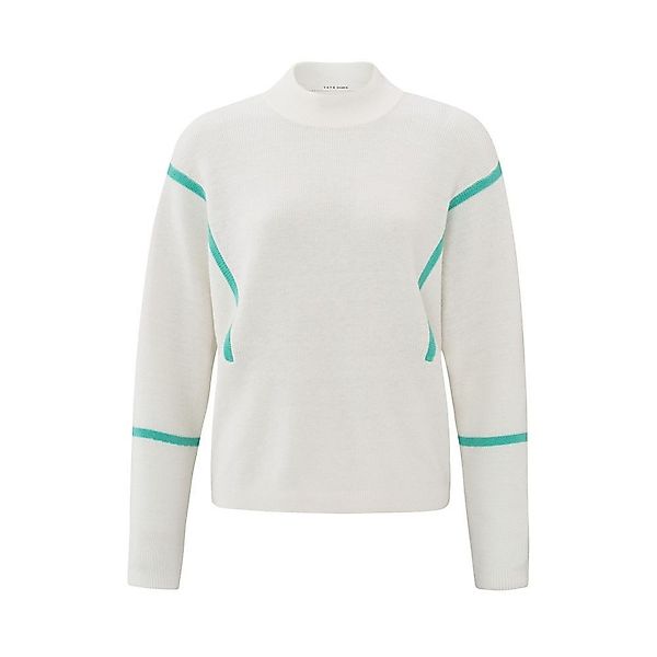 YAYA Strickpullover Pullover mit Stehkragen und günstig online kaufen