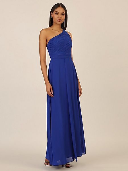 Apart Abendkleid mit Plissee- Drapierung vorne und Smoke- Einsatz hinten günstig online kaufen