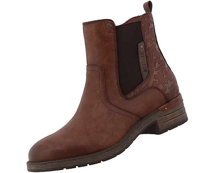 Mustang Shoes 15M0072001-cognac Stiefelette günstig online kaufen