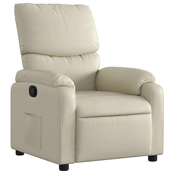 vidaXL Relaxsessel Creme Kunstleder 373435 günstig online kaufen