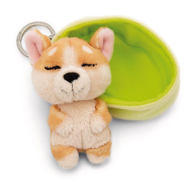 Nici Plüschfigur Nici 61606 Schlüsselanhänger Sleeping Pets Hund Welsh Corg günstig online kaufen