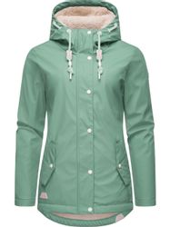 Ragwear Regenjacke "Marge" mit Kapuze warm gefütterter Damen Winter Regenma günstig online kaufen