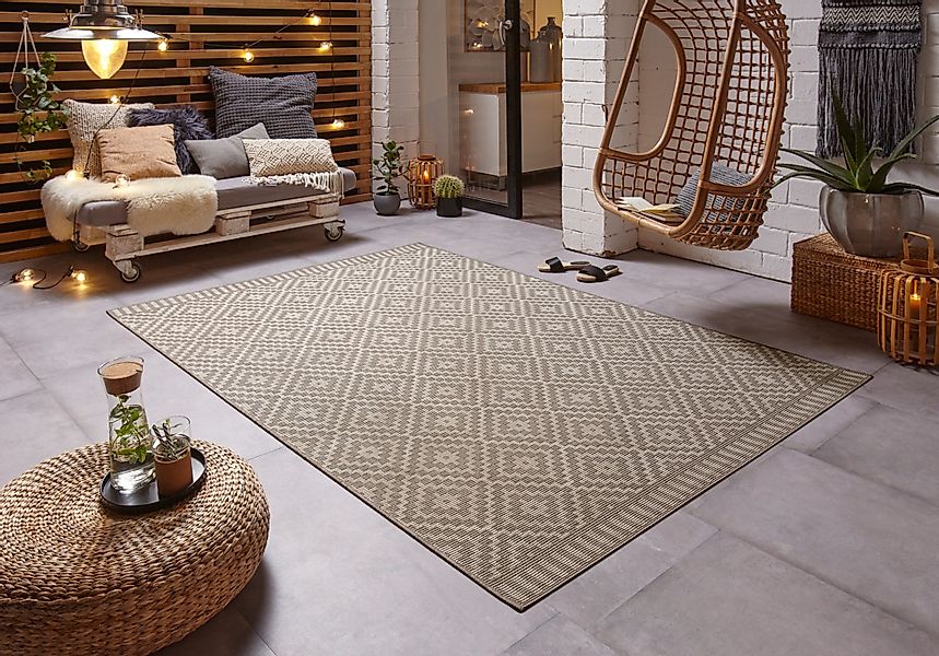HANSE Home Teppich »Breeze«, rechteckig, 8 mm Höhe, In-& Outdoor, Wetterfes günstig online kaufen