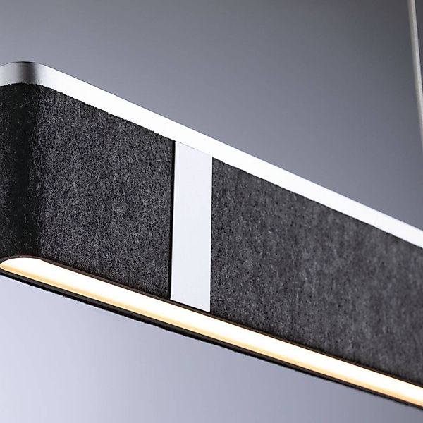 Paulmann LED Pendelleuchte »Jagun 2700K 2000lm 26W Anthrazit«, 1 flammig, 3 günstig online kaufen