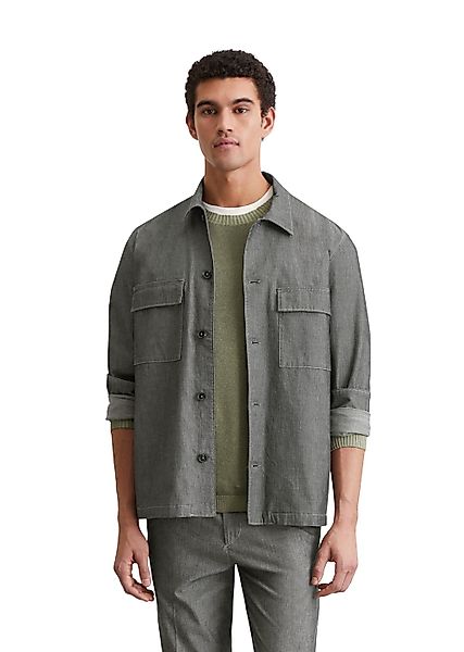Marc OPolo Kurzjacke "aus leichtem Bio-Baumwoll-Chambray", ohne Kapuze günstig online kaufen