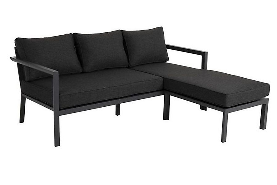 Brafab Gartensofa Delia mit Kissen, Anthrazit günstig online kaufen