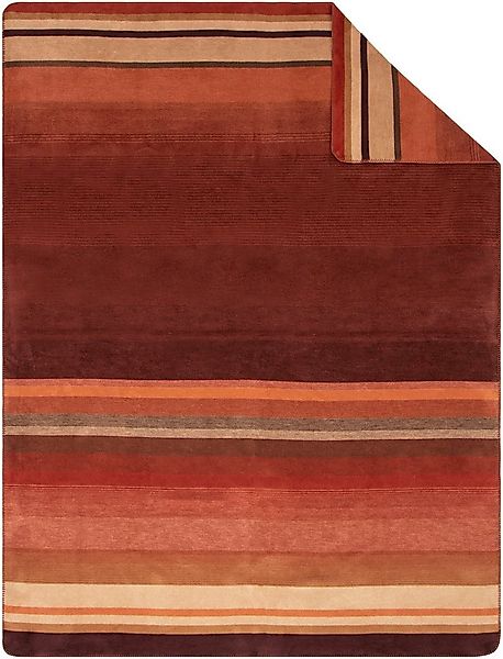 Wohndecke Wohndecke Latur, IBENA, Im Streifen Look günstig online kaufen