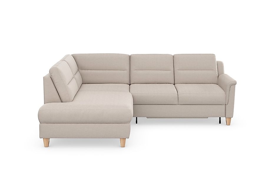 sit&more Ecksofa "Farö L-Form", inklusive Federkern, wahlweise mit Bettfunk günstig online kaufen