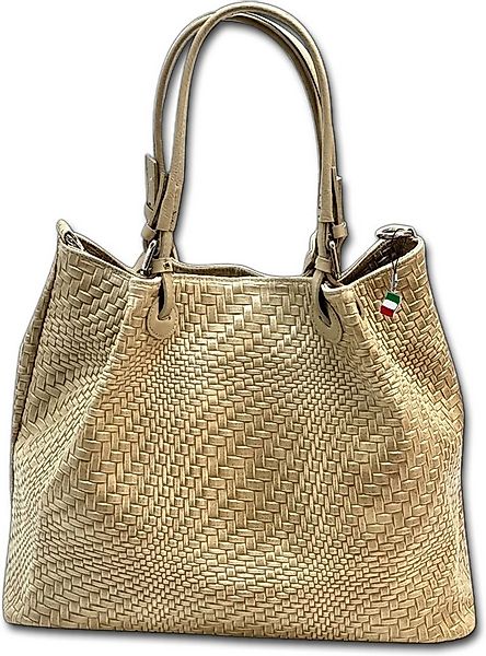 FLORENCE Umhängetasche Handtasche beige taupe Florence Tasche (Umhängetasch günstig online kaufen