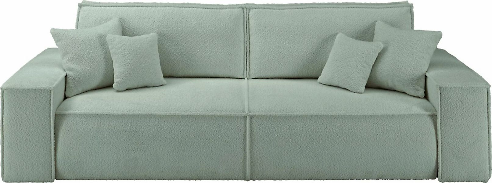 andas 3-Sitzer "FINNLEY Schlafsofa 257 cm, Schlaffunktion mit Bettkasten (2 günstig online kaufen