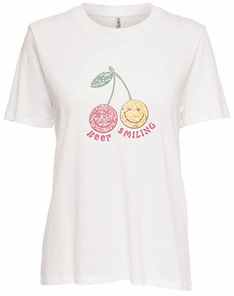 ONLY Kurzarmshirt "ONLKITA S/S TEE JRS NOOS" Baumwolle, regular fit, Rundha günstig online kaufen