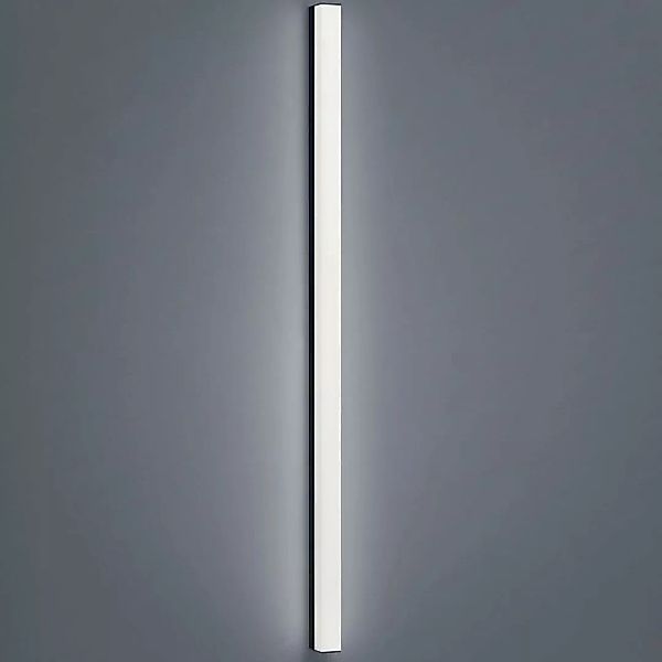 LED Wandleuchte Lado in Schwarz-matt 24W 2080lm IP44 1200mm günstig online kaufen