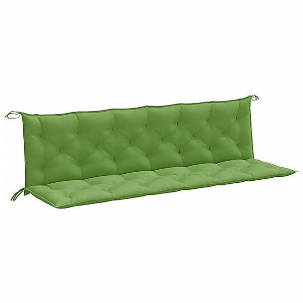 vidaXL Gartenbank-Auflagen 2 Stk Melange Grün 200x50x7 cm Stoff 4002635 günstig online kaufen