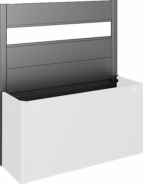 Biohort Sichtschutz Pflanzbeet Belvedere m. Acrylglas Gr. 150 Dunkelgr.-Met günstig online kaufen