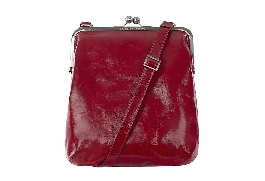 VOLKER LANG Schultertasche MATA  Elegante Damen Bügeltasche aus italienisch günstig online kaufen