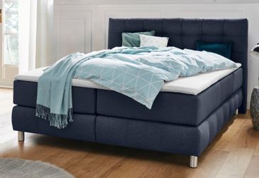 andas Boxspringbett "Salo" incl. Topper, 6 Breiten, 2 Härtegrade, TFK auch günstig online kaufen