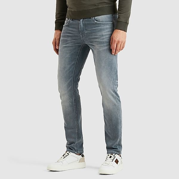 PME Legend Herren Jeans TAILWHEEL - Slim Fit - Grau - Light Grey Mid günstig online kaufen