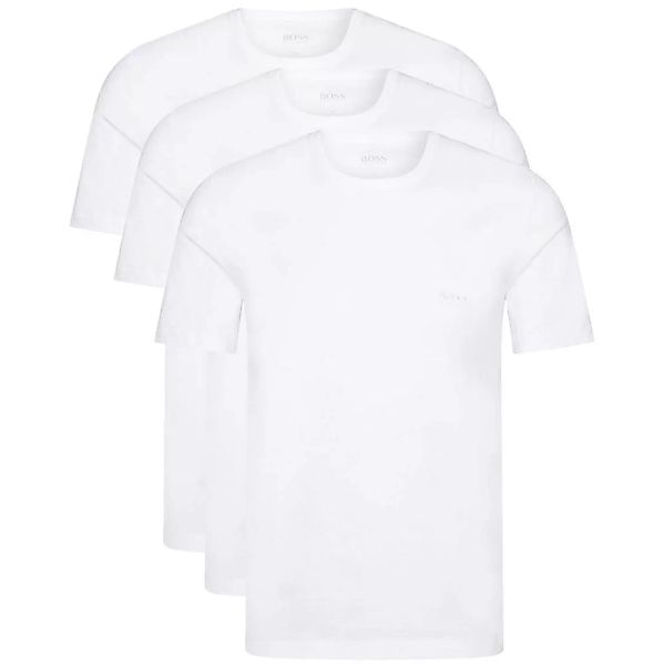 Boss Rundhals-t-shirt 3 Einheiten 2XL White günstig online kaufen