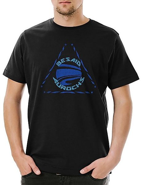 Urban Backwoods Print-Shirt Vintage Besaid Aurochs Logo Herren T-Shirt Game günstig online kaufen