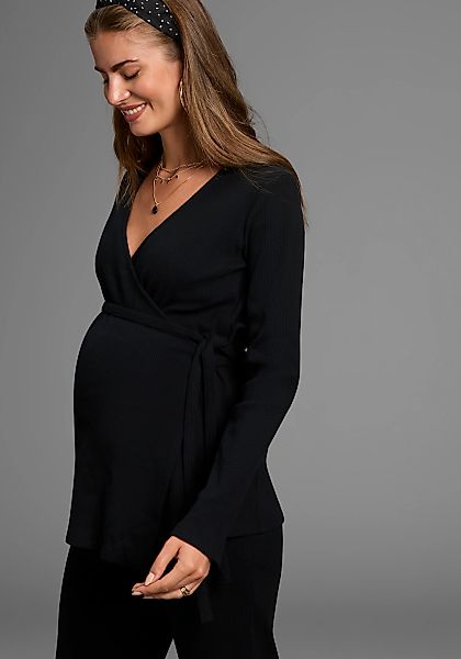 Neun Monate Umstandsshirt "Stillshirt, Wickelshirt für Schwangerschaft und günstig online kaufen
