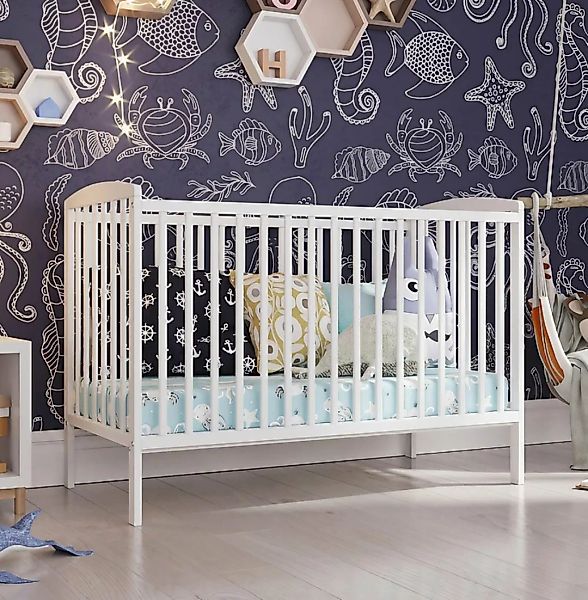 Alavya Home® Babybett LUCAS I Qualitätsträume I für den ruhigen Schlaf Ihre günstig online kaufen