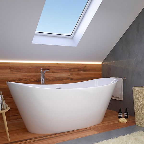 KOLMAN Badewanne Freistehende Rossa 170x80, Exclusive günstig online kaufen