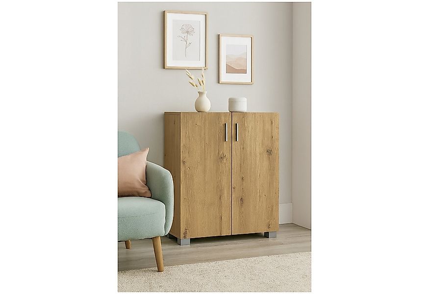 HTI-Living Sideboard Sideboard 2 Fächer Thekla Artisaneiche (Stück, 1 St., günstig online kaufen