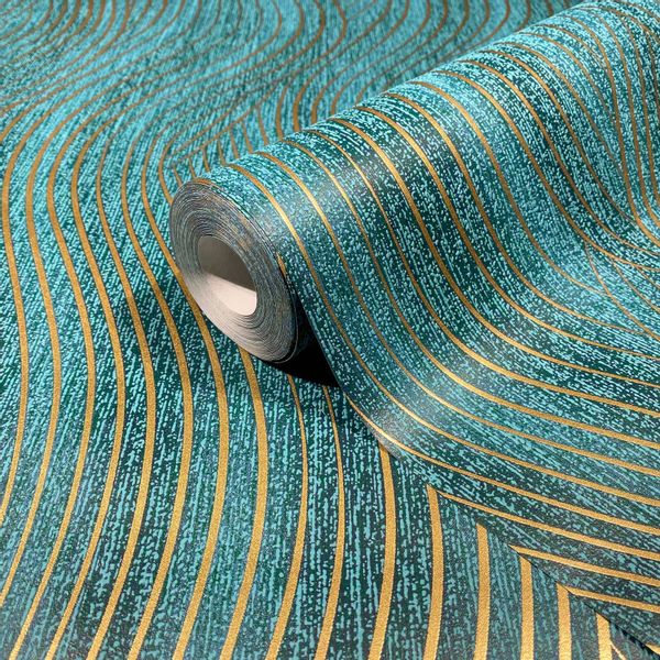 Marburg Vliestapete »Tapete Wavy Stripes« geometrisch geprägt moderne Vlies günstig online kaufen