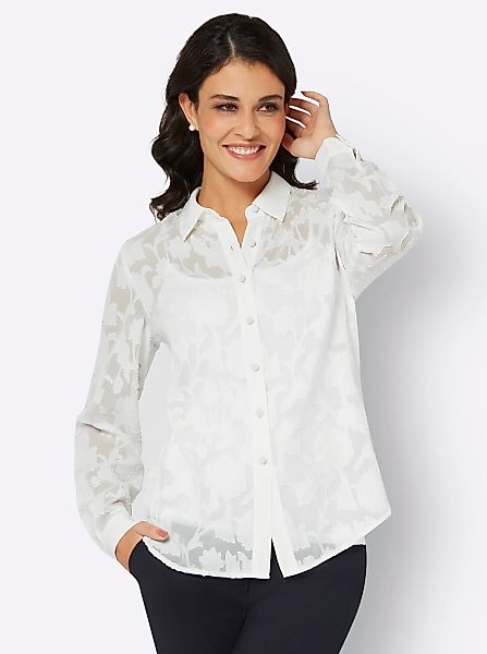 creation L Klassische Bluse Langarmbluse günstig online kaufen