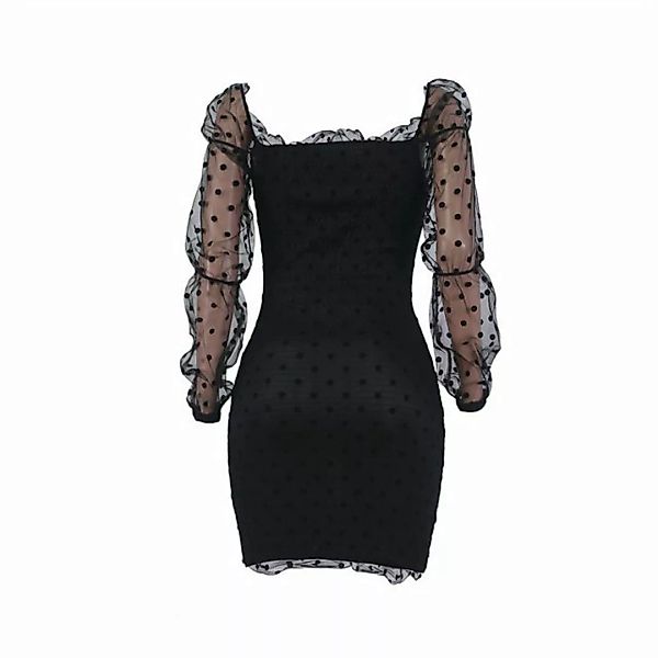 AFAZ New Trading UG Abendkleid Sexy Abendkleid aus Mesh mit umwickelten Brü günstig online kaufen