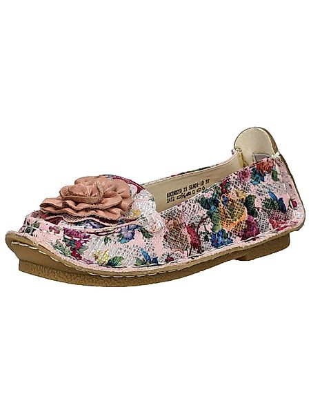 LAURA VITA Ballerinas Leder/Textil Ballerina günstig online kaufen