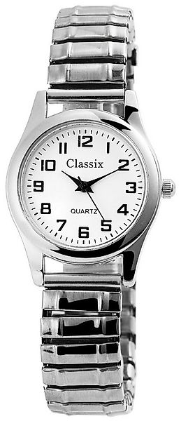 Clasixx Quarzuhr CX0007 Clasixx Damenuhr mit Edelstahlzugarmband, Damenuhr günstig online kaufen