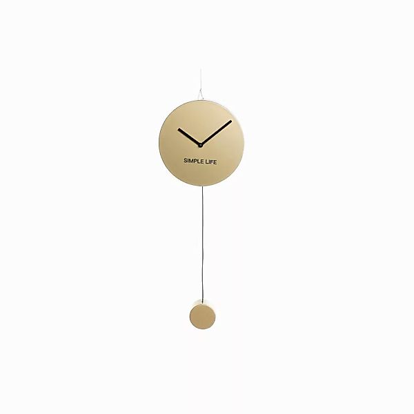 Wanduhr Dkd Home Decor Eisen Golden (22 X 5.5 X 60 Cm) günstig online kaufen