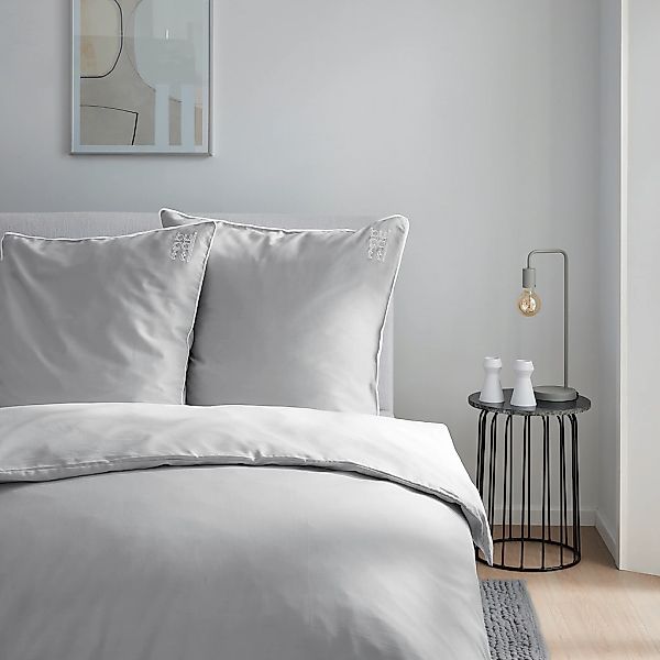 bugatti Bettwäsche "Satinbettwäsche bugatti" 2 Stk. mit edler Paspelierung günstig online kaufen