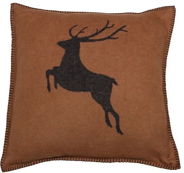 DAVID FUSSENEGGER Kissenhülle Sylt 'Hirsch' 50 x 50 cm günstig online kaufen