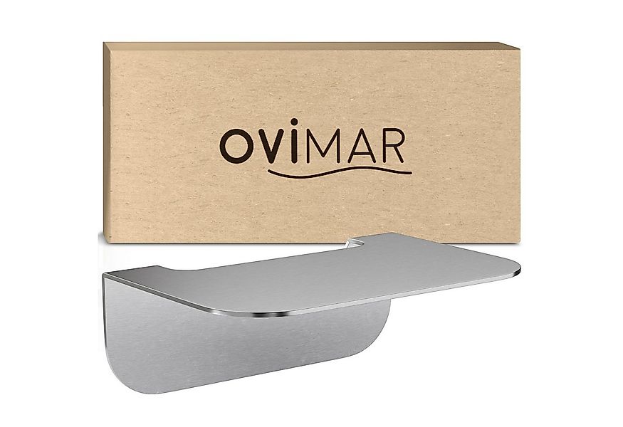 ovimar Badregal Halsbarre, 1-tlg., aus Edelstahl in Silber zur Zum Kleben günstig online kaufen