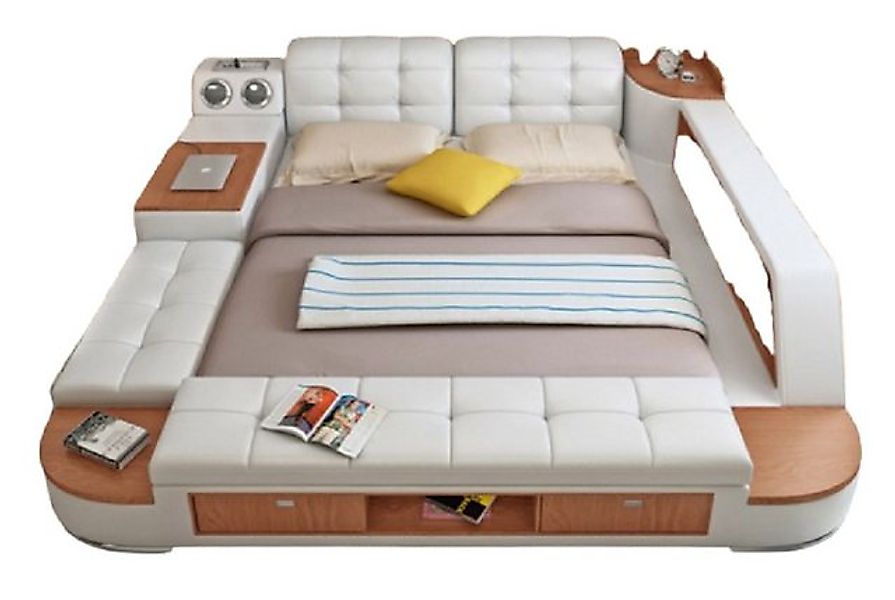 Xlmoebel Bett Vielseitiges Schlafmöbel Ehebett Doppelbett Gestepptes Bett ( günstig online kaufen