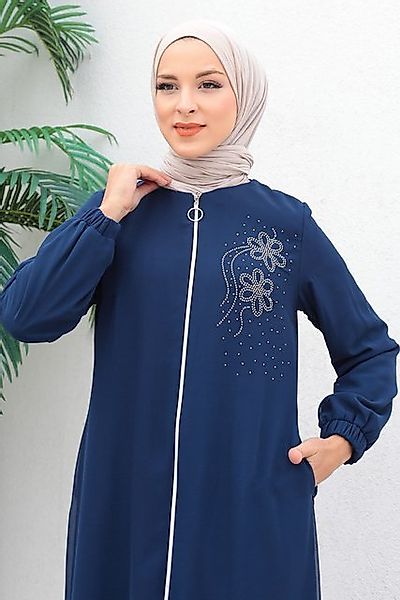 MODAMİHRAM Maxikleid Reißverschluss Chiffon Abaya Mantel günstig online kaufen