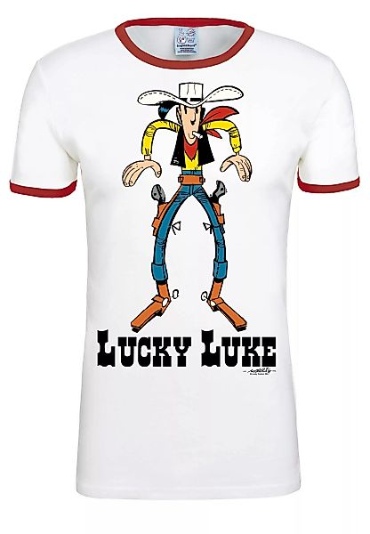 LOGOSHIRT T-Shirt Lucky Luke mit lizenziertem Originaldesign günstig online kaufen