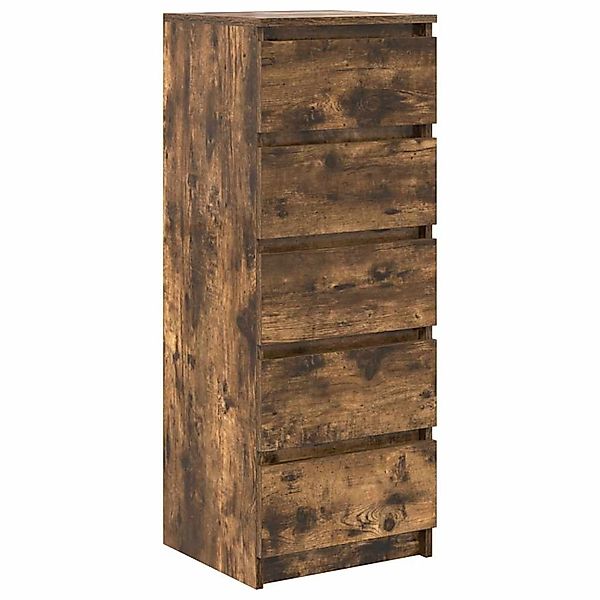 vidaXL Sideboard mit Schubladen Räuchereiche 37,5x35x99 cm 861764 günstig online kaufen