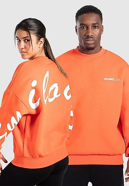 Smilodox Sweatshirt Liquid Brail Oversize günstig online kaufen