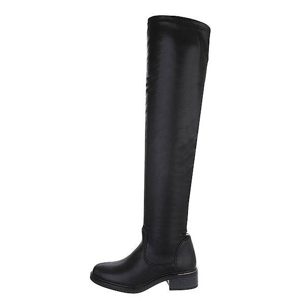 Ital-Design Damen Party & Clubwear Overkneestiefel günstig online kaufen