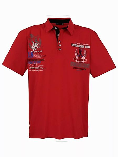 Lavecchia Poloshirt Lavecchia Herren Poloshirt LV-2038 (Rot, 8XL) Herren Po günstig online kaufen