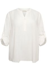 KAFFE Curve Langarmbluse Langarm-Bluse KCmille Große günstig online kaufen